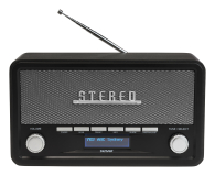 Denver Radio retro DAB+/FM Denver DAB-18 dark grey - 1535075 - zdjęcie 1